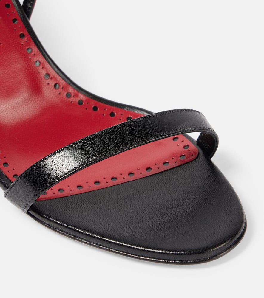 Manolo Blahnik Chafarsan 70 leather sandals
