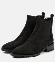 Manolo Blahnik Chelata suede Chelsea boots