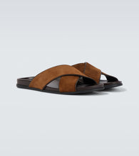 Manolo Blahnik Chiltern suede sandals
