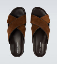 Manolo Blahnik Chiltern suede sandals