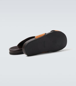 Manolo Blahnik Chiltern suede slides