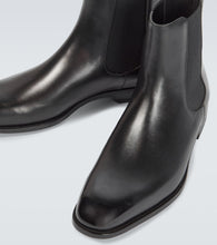 Manolo Blahnik Delsa leather Chelsea boots