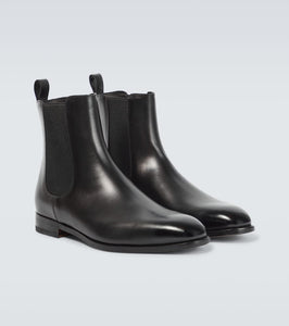 Manolo Blahnik Delsa leather Chelsea boots