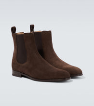 Manolo Blahnik Delsa suede Chelsea boot