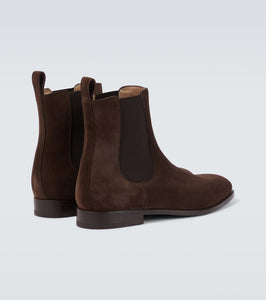 Manolo Blahnik Delsa suede Chelsea boot