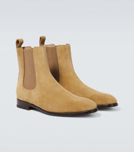 Manolo Blahnik Delsa suede Chelsea boots