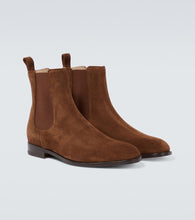 Manolo Blahnik Delsa suede Chelsea boots