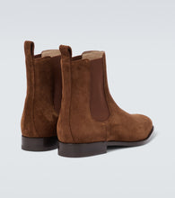 Manolo Blahnik Delsa suede Chelsea boots