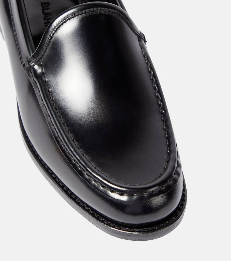 Manolo Blahnik Dineguardo leather loafers