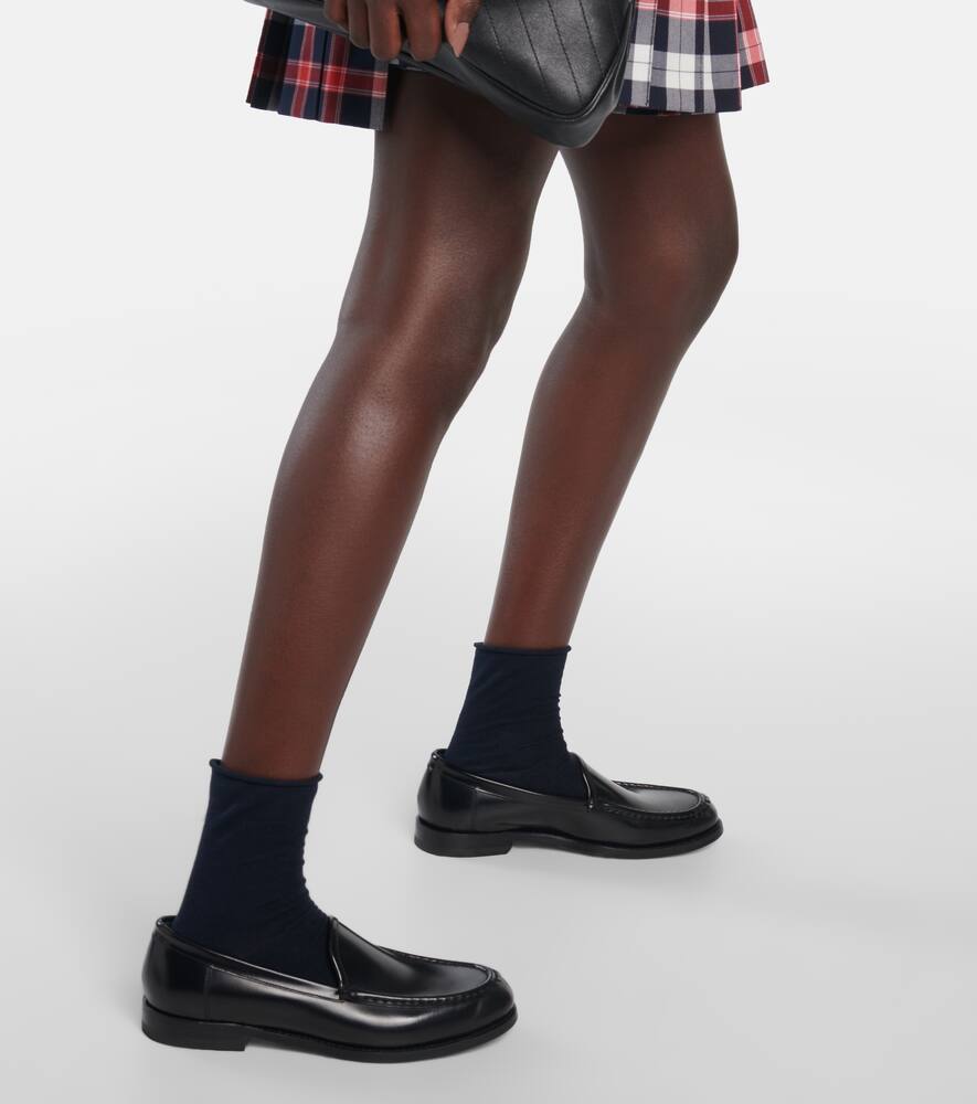 Manolo Blahnik Dineguardo leather loafers
