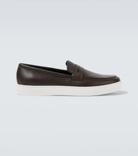 Manolo Blahnik Ellis leather boat shoes