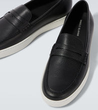 Manolo Blahnik Ellis leather loafers