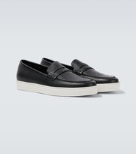 Manolo Blahnik Ellis leather loafers