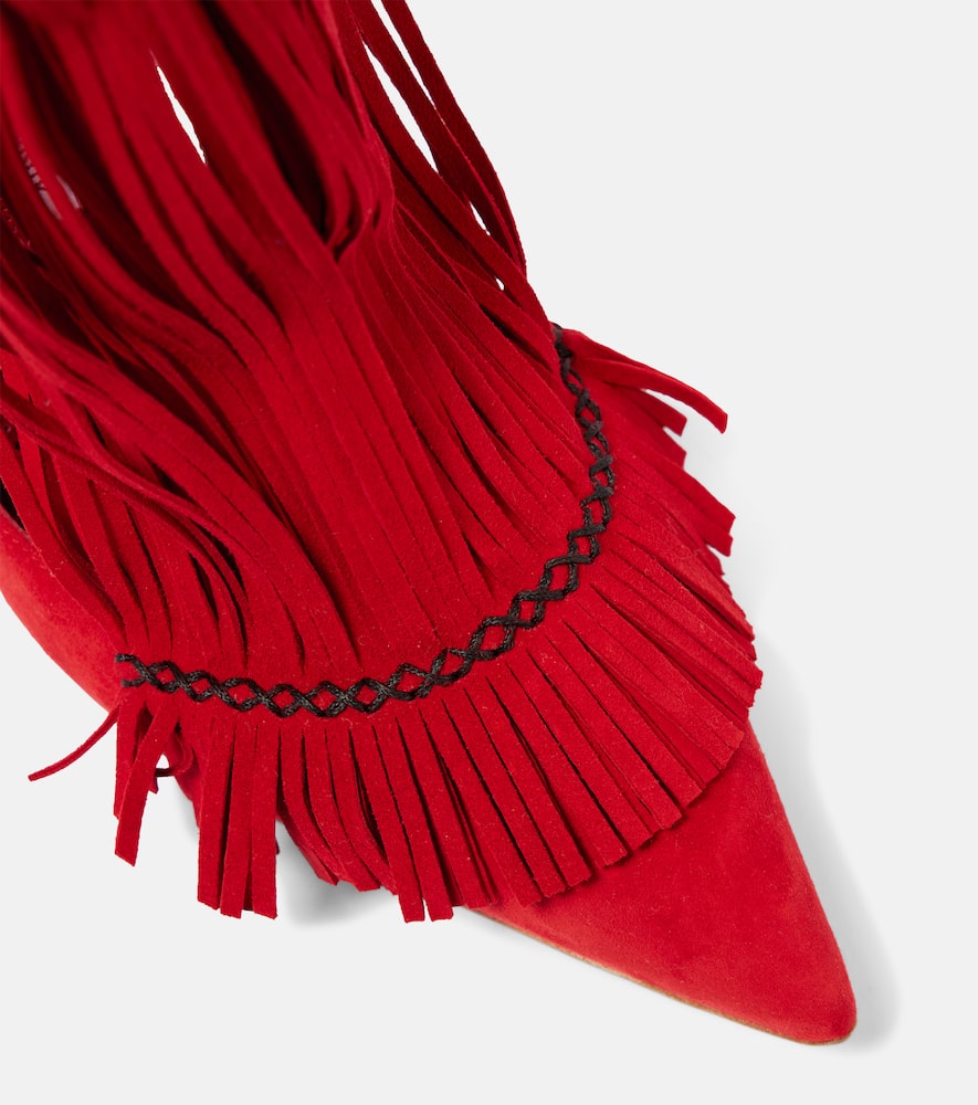 Manolo Blahnik Fiki 105 suede pumps
