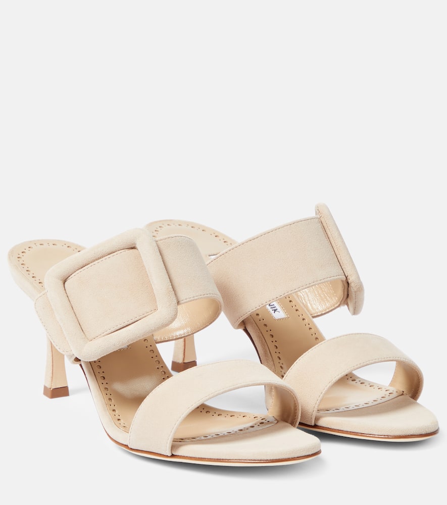 Manolo Blahnik Gable suede sandals