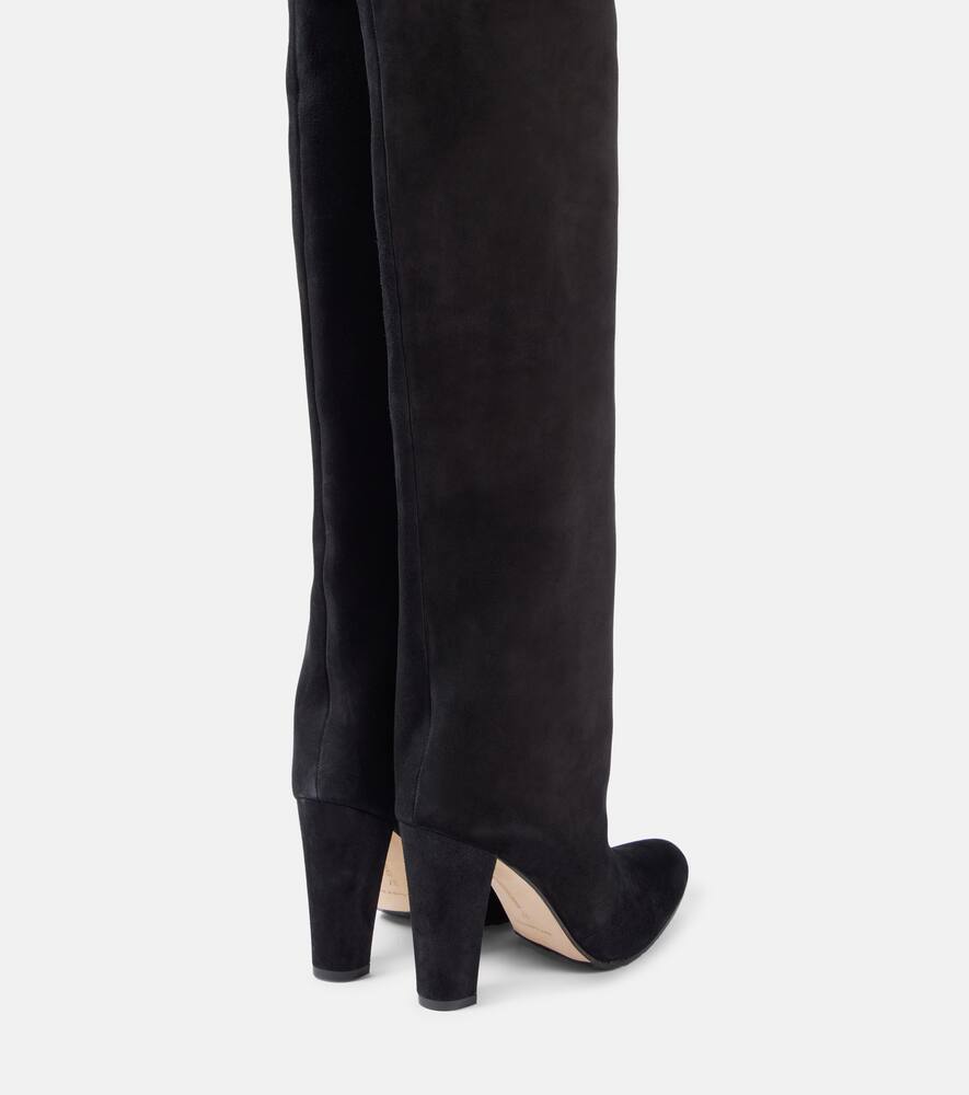 Manolo Blahnik Gardahi 105 suede knee-high boots