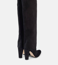 Manolo Blahnik Gardahi 105 suede knee-high boots