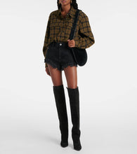 Manolo Blahnik Gardahi 105 suede knee-high boots