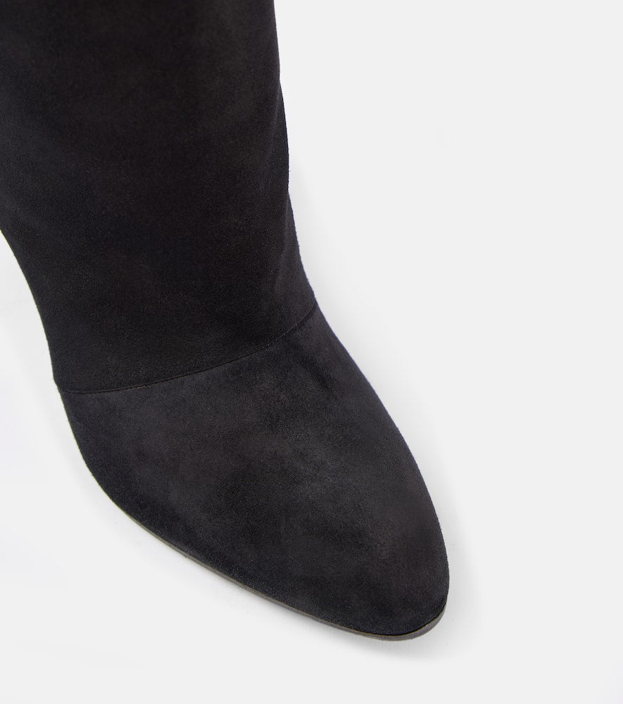 Manolo Blahnik Gardahi 105 suede knee-high boots