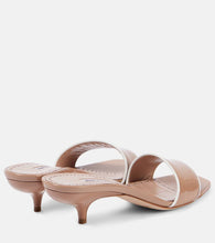 Manolo Blahnik Helamu patent leather mules