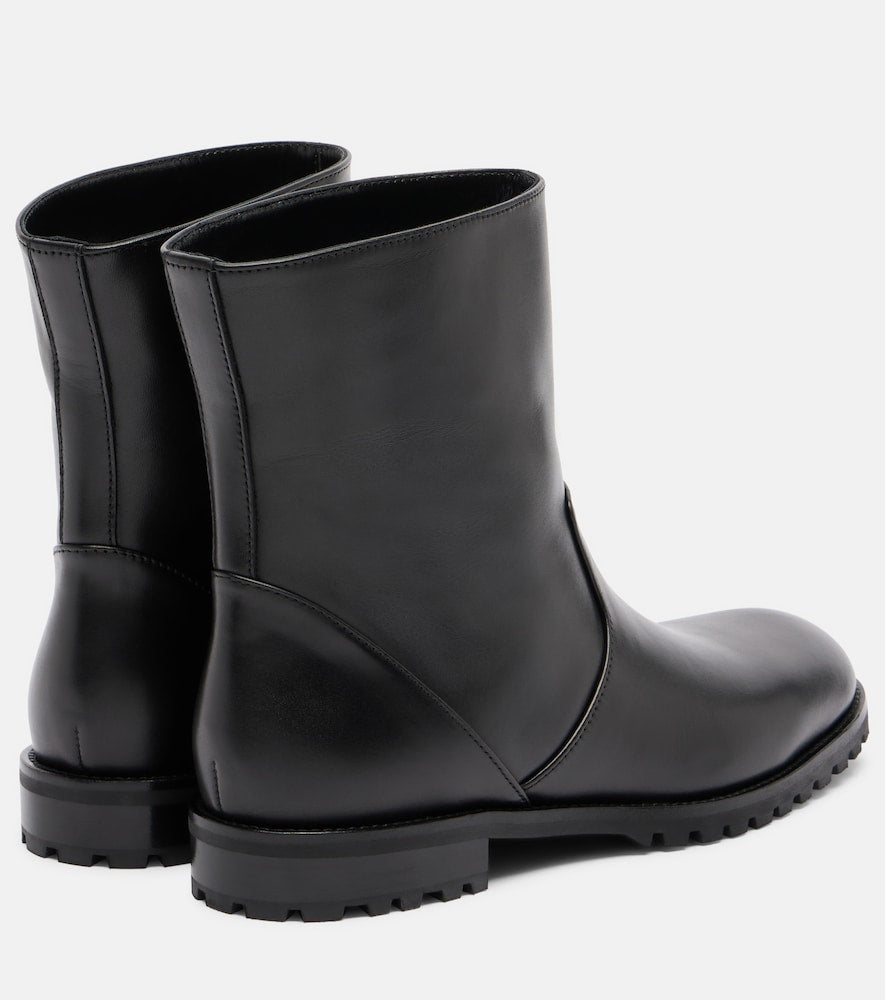 Manolo Blahnik Leather ankle boots