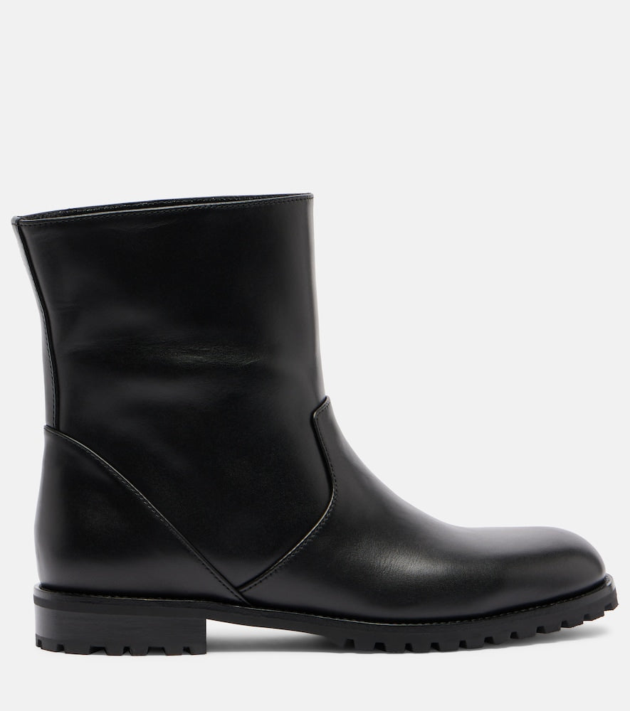 Manolo Blahnik Leather ankle boots