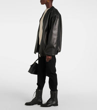 Manolo Blahnik Lugata leather lace-up boots