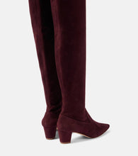 Manolo Blahnik Lupasca suede over-the-knee boots