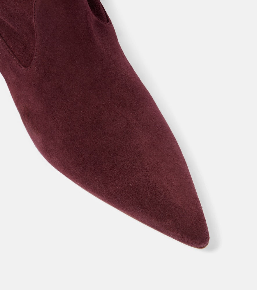 Manolo Blahnik Lupasca suede over-the-knee boots