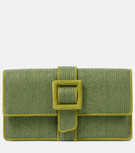 Manolo Blahnik Maycap glitter raffia clutch. Shop Manolo Blahnik Clutches for women now.