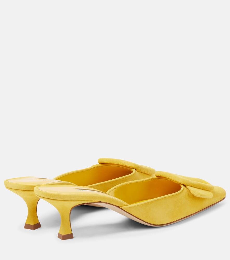 Manolo Blahnik Maysale 50 leather mules