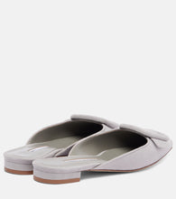 Manolo Blahnik Maysale suede mules