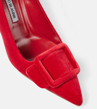 Manolo Blahnik Maysale velvet pumps