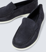 Manolo Blahnik Monaco suede loafers
