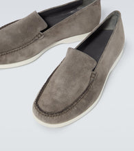 Manolo Blahnik Monaco suede loafers