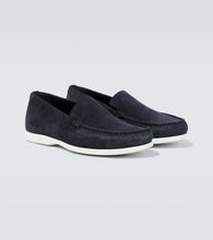 Manolo Blahnik Monaco suede loafers