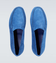 Manolo Blahnik Monaco suede loafers