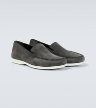 Manolo Blahnik Monaco suede loafers