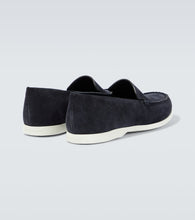 Manolo Blahnik Monaco suede loafers