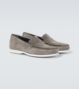 Manolo Blahnik Monaco suede loafers