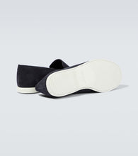 Manolo Blahnik Monaco suede loafers