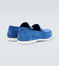 Manolo Blahnik Monaco suede loafers