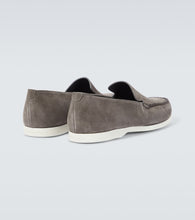 Manolo Blahnik Monaco suede loafers