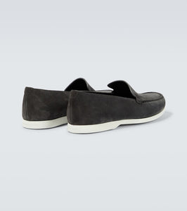 Manolo Blahnik Monaco suede loafers