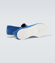 Manolo Blahnik Monaco suede loafers