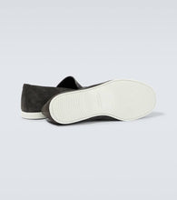 Manolo Blahnik Monaco suede loafers