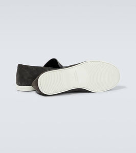 Manolo Blahnik Monaco suede loafers