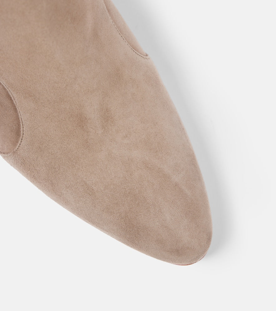 Manolo Blahnik Myconia 50 suede booties