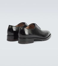 Manolo Blahnik Newley leather Oxford shoes