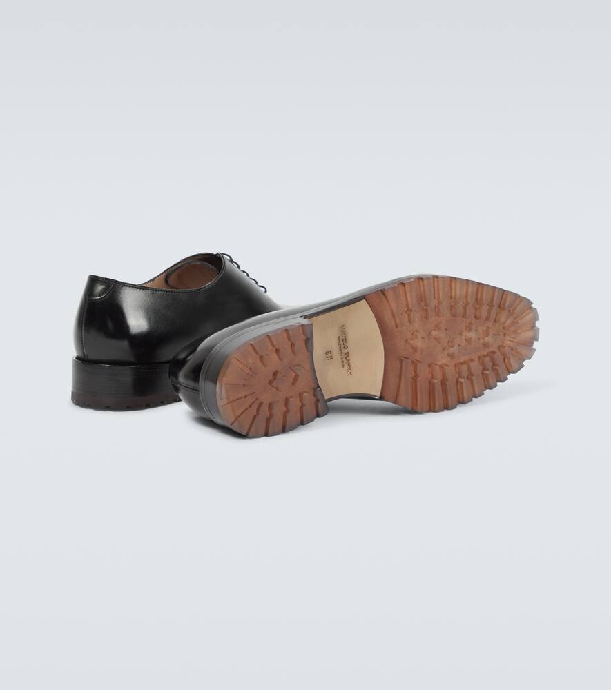 Manolo Blahnik Newley leather Oxford shoes